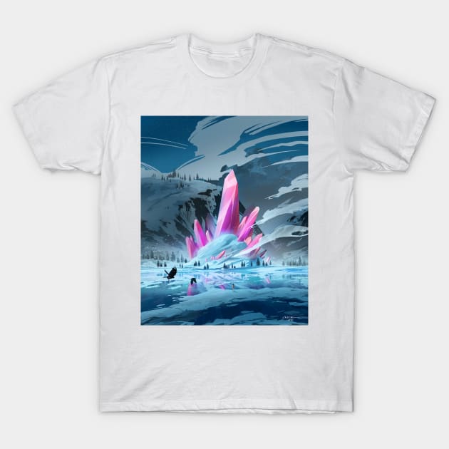 Giant Crystal T-Shirt by Diekyers